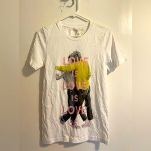 NWT Jonathan Simkhai Love is Love Shirt